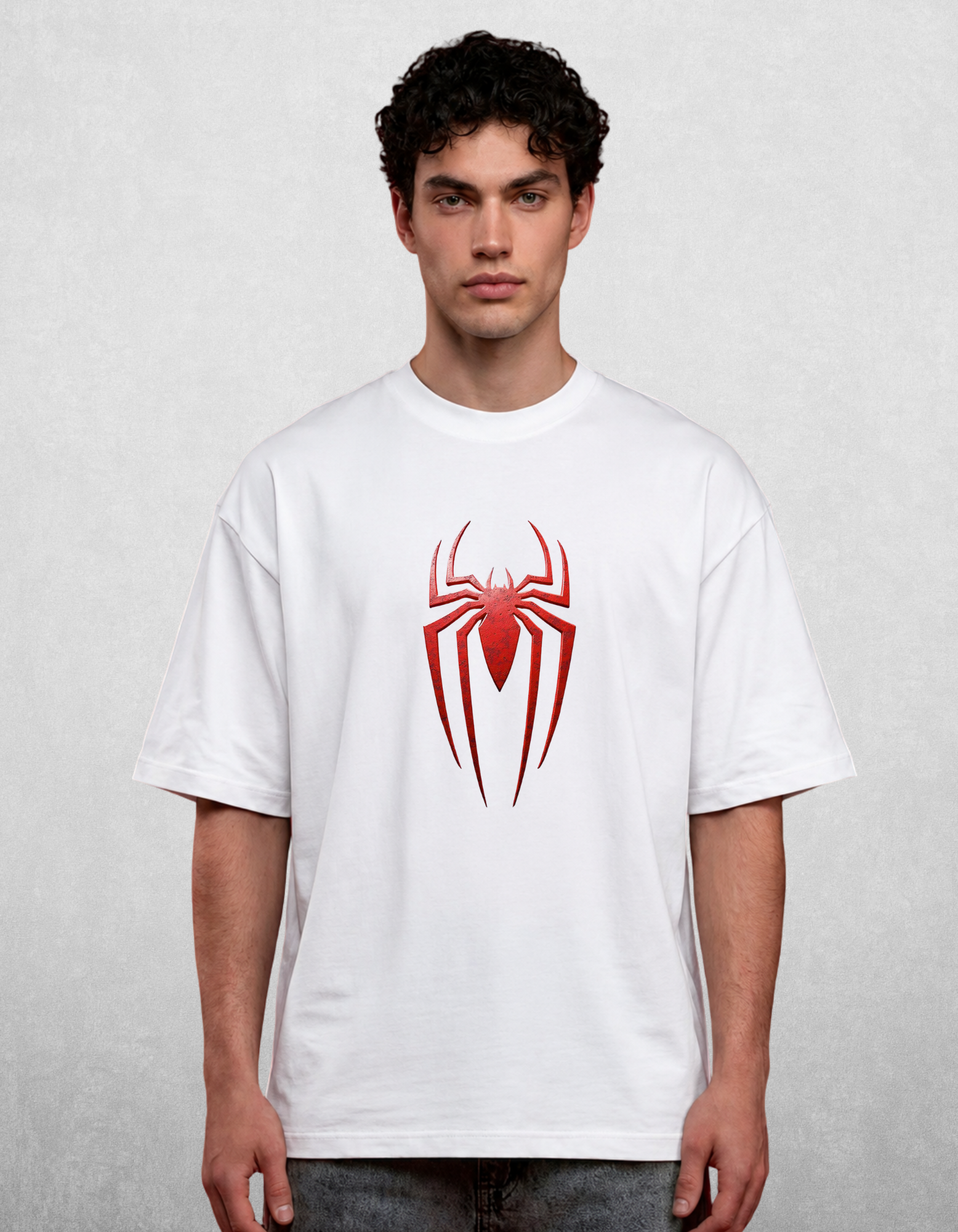 Spider-Man Oversized Graphic T-Shirt