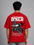 Bike Rider Oversized Unisex T-Shirt